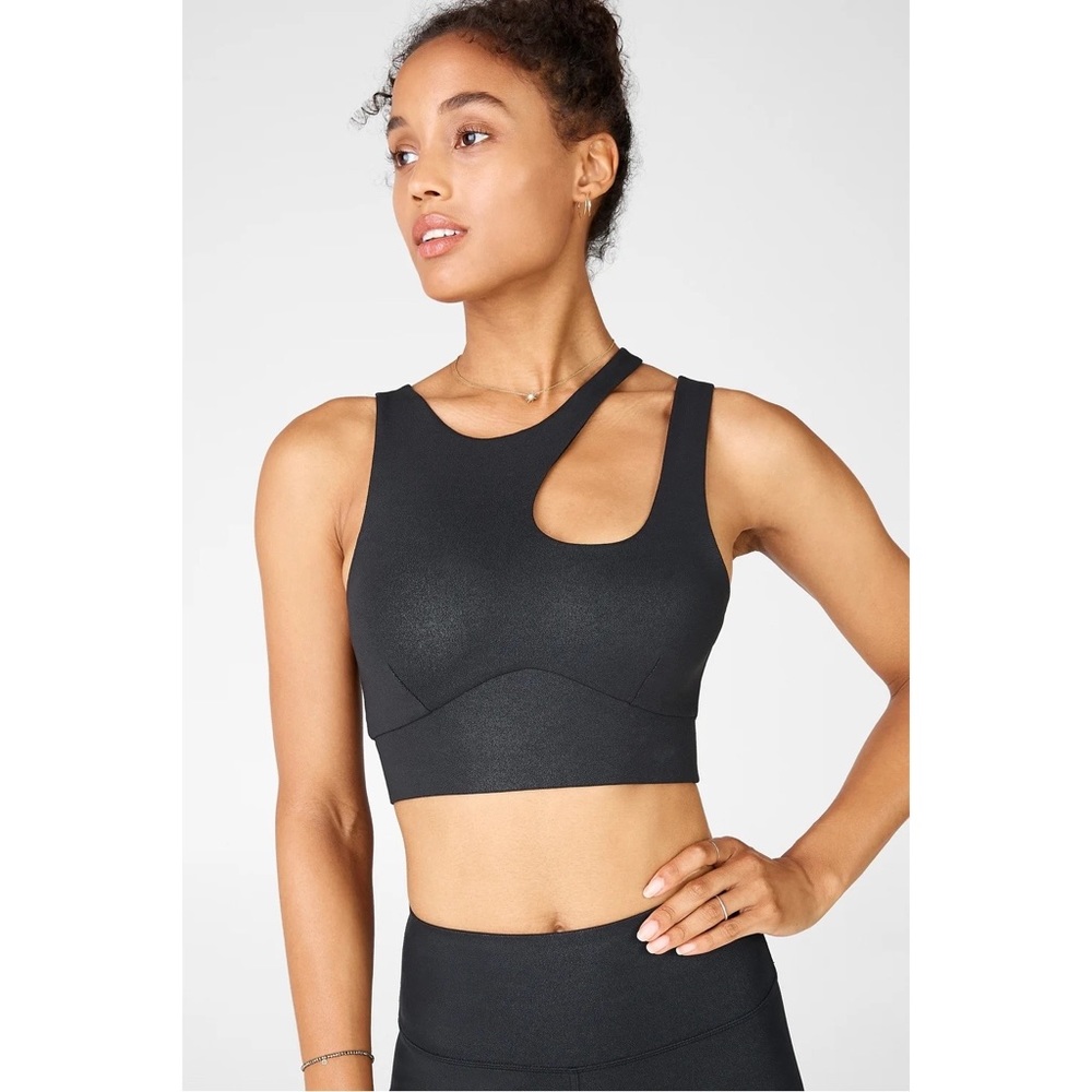 Callie Medium Impact Sports Bra & High-Waisted Iridescent Luxe Legging